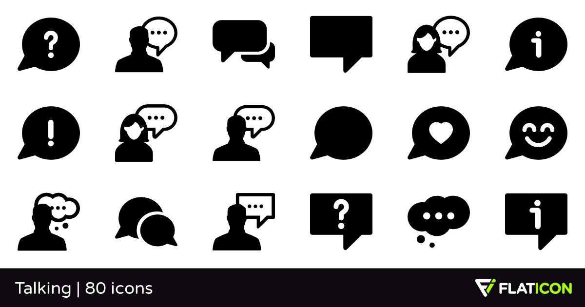 1200x630 Talking Free Icons
