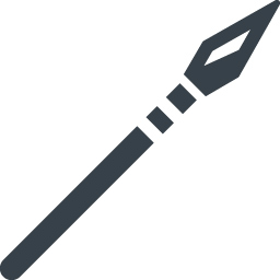 256x256 Primitive Spear Icon Free Icon Rainbow Over Royalty Free