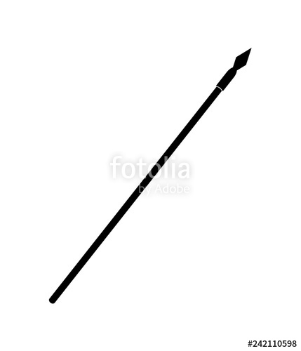 429x500 Spear Icon Vector Illustration Stock Image And Royalty Free