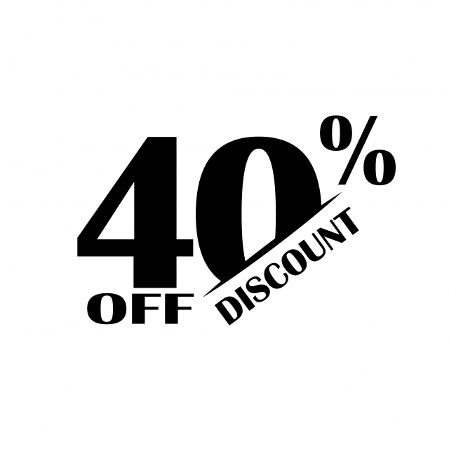 640x640 Sales Discount Icon Special Offer Price Percent Vector Art Font