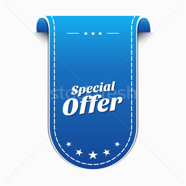 600x600 Special Offer Blue Vector Icon Design Vector Illustration Rizwan