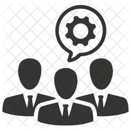 256x256 Business Specialist Icon Of Glyph Style