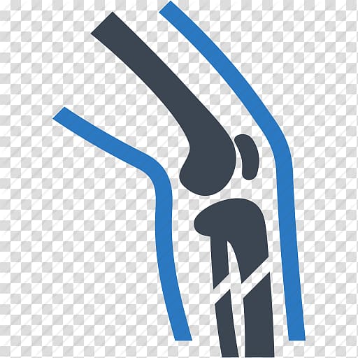 512x512 Blue And Black Knee Bone Illustration, Orthopedic Surgery Computer
