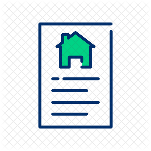 512x512 House Specification Icon Of Line Style