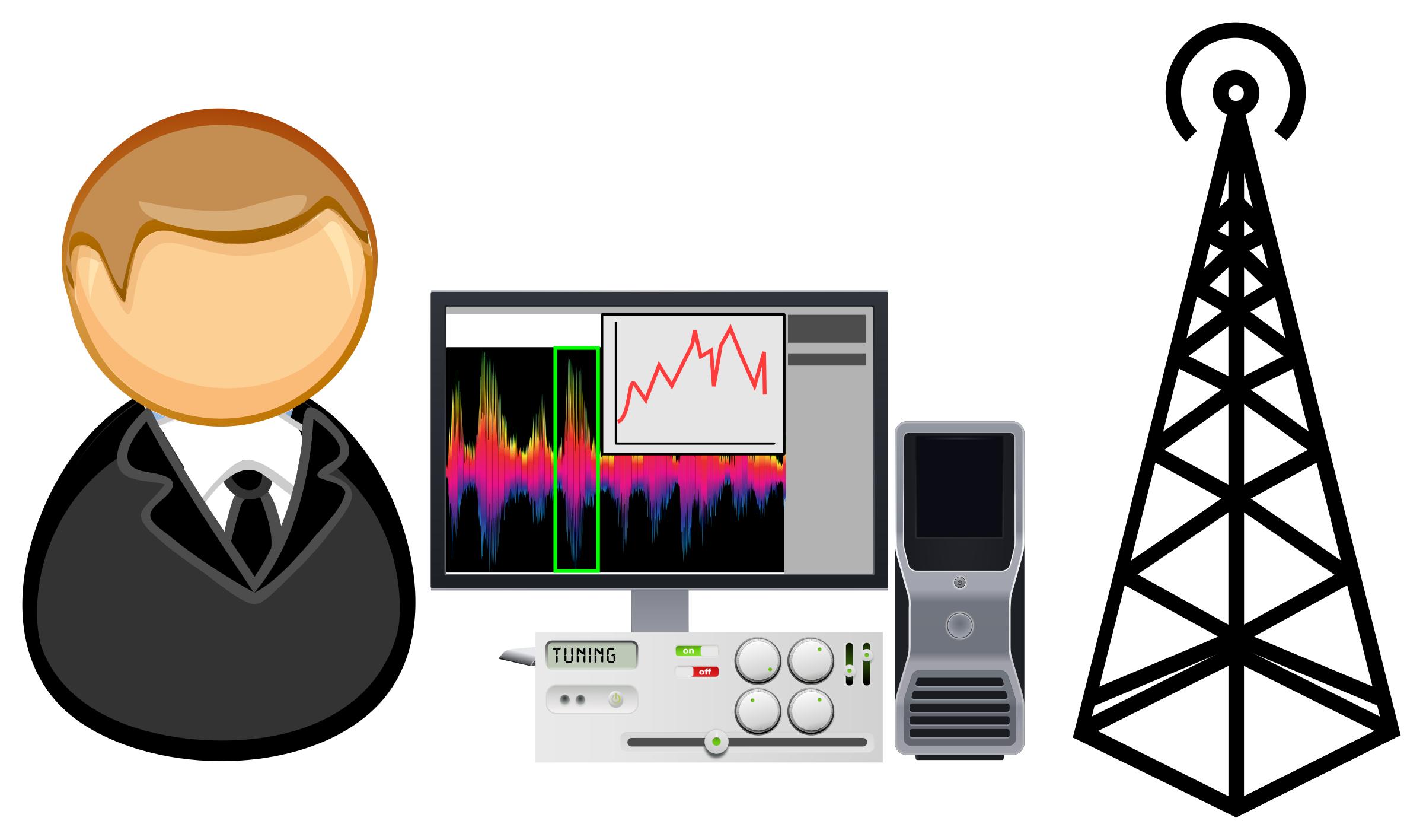 2400x1416 Signal Spectrum Analyst Icons Png