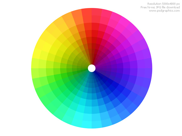 610x458 Color Spectrum Psdgraphics