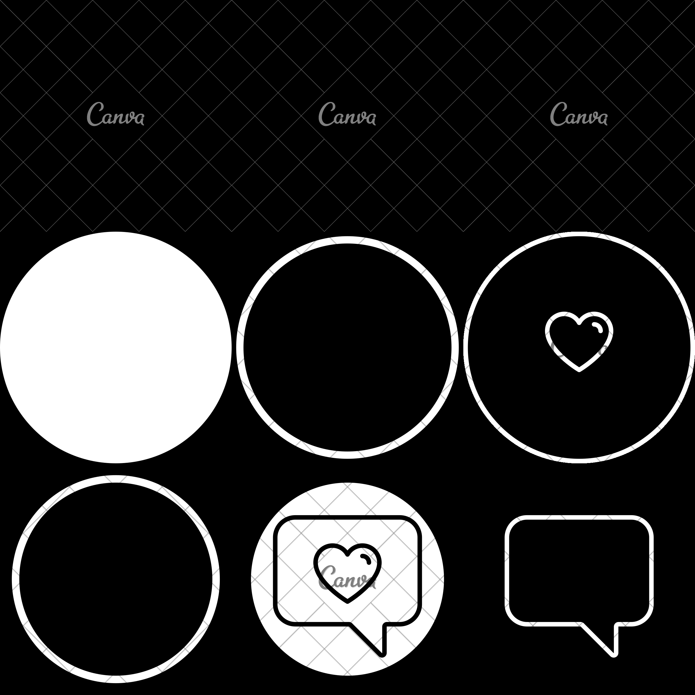 2400x2400 Heart In Speech Bubble Icon Love Symbol