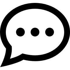 240x240 Speech Bubble