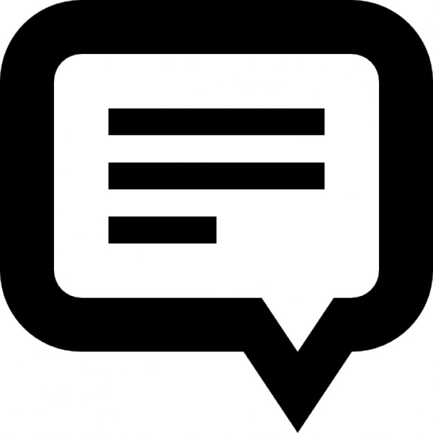 626x626 Speech Bubble With Text