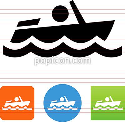 400x391 Speedboat Icon