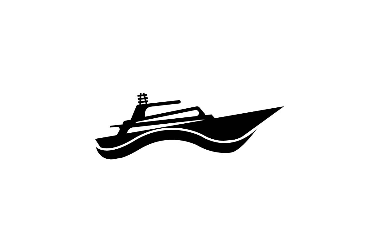1209x805 Speedboat Icon Vector Graphic