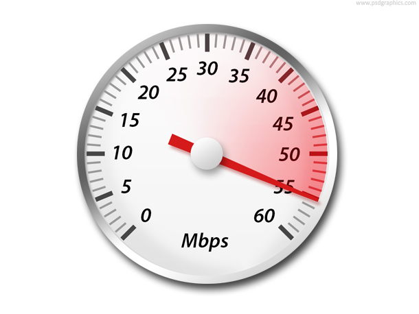 610x458 Internet Speed Icon