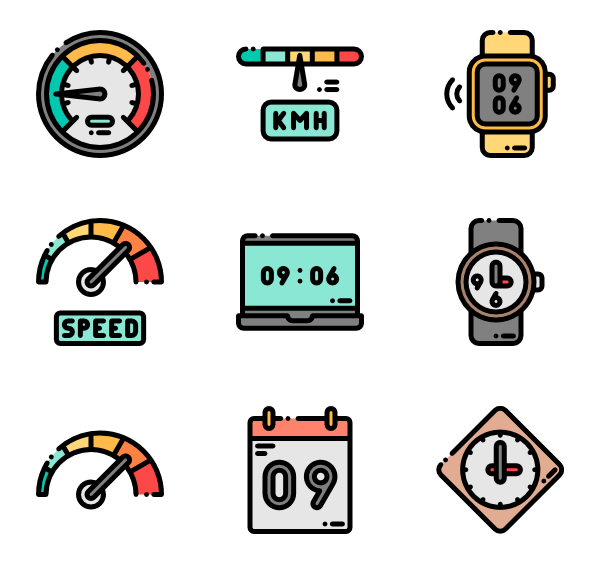 600x564 Speed Icons
