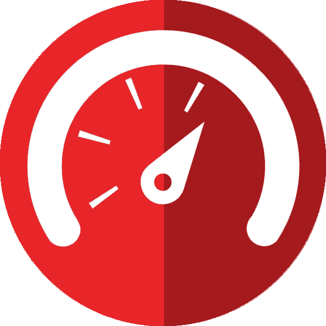 640x640 Red Speed Icon
