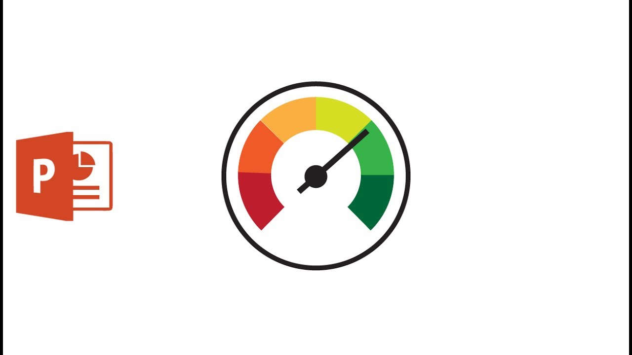 1280x720 Draw A Speedometer Icon In Microsoft Powerpoint