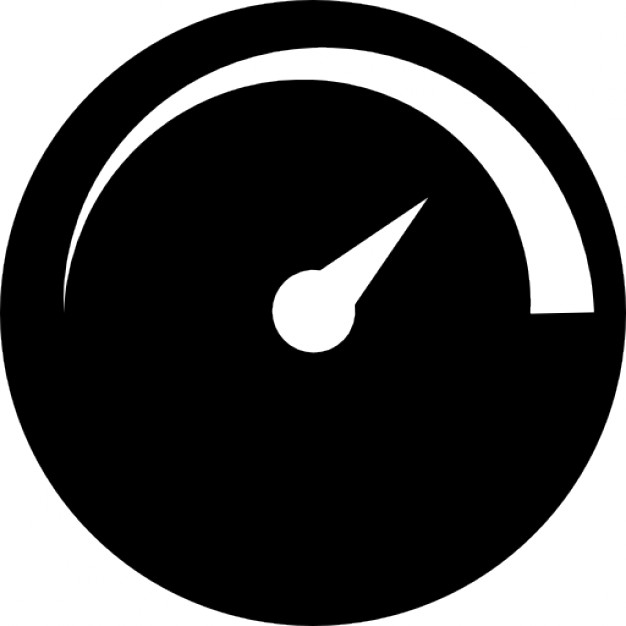 626x626 Speedometer Vector Icon