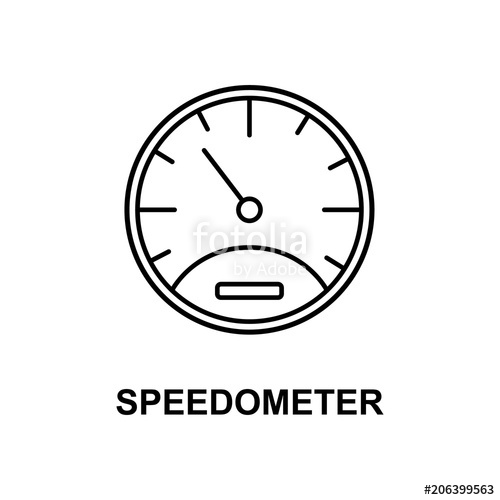 Speedometer Icon Element Of Measuring Instruments Icon With Name 500x500 Speedometer Icon Element Of Measuring Instruments Icon With Name