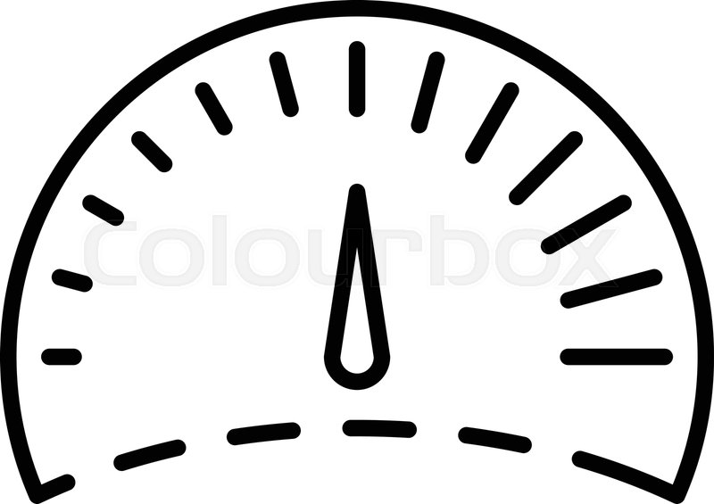 Control Speedometer Icon Outline Stock Vector Colourbox 800x565 Control Speedometer Icon Outline Stock Vector Colourbox