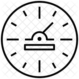 256x256 Car Speedometer Icon Of Line Style