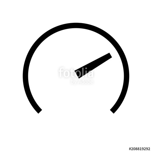 500x500 Speedtest Icon Speedometer Icon Stock Image And Royalty Free