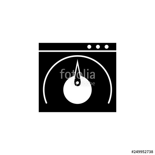 500x500 Web Development, Speedtest Icon Element Of Web Development Icon