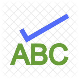 Spelling Check Icon Of Flat Style 256x256 Spelling Check Icon Of Flat Style