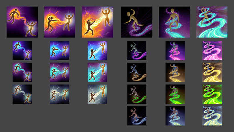 820x464 Painterly Spell Icons Part