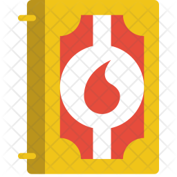 Spellbook Icon Of Flat Style 256x256 Spellbook Icon Of Flat Style