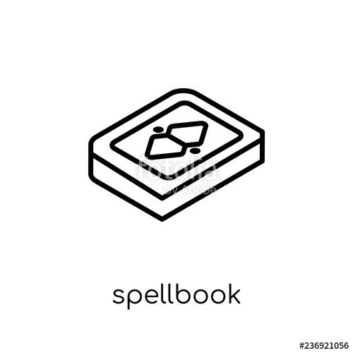 Spellbook Icon Trendy Modern Flat Linear Vector Spellbook Icon 500x500 Spellbook Icon Trendy Modern Flat Linear Vector Spellbook Icon