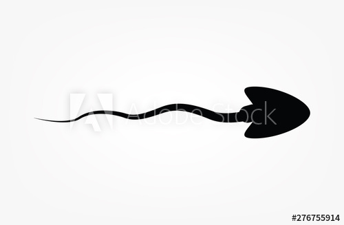 500x327 Abstract Sperm Icon, Sperm Icon And Sperm Vector That Runs Towards
