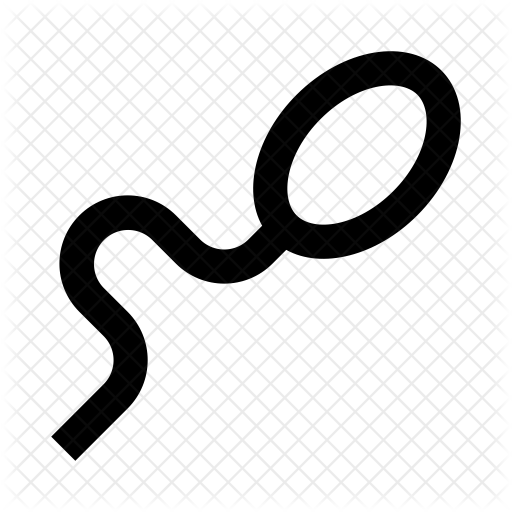 512x512 Sperm Icon Of Line Style