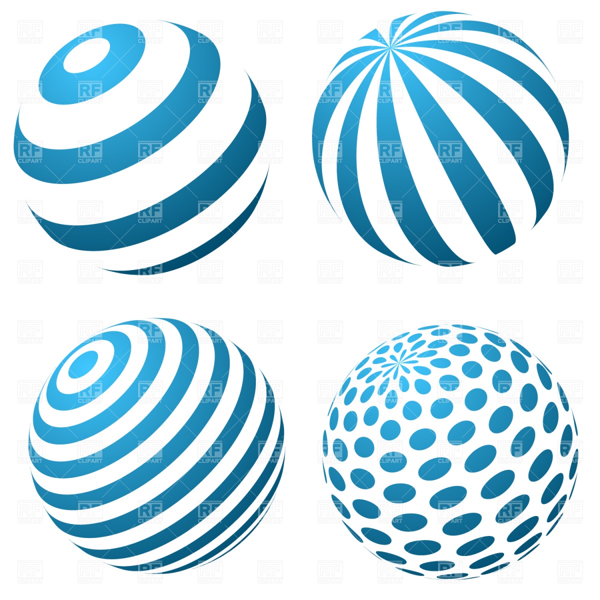 1200x1200 Set Of Spheres Vector Image Of Business, Finance Prague