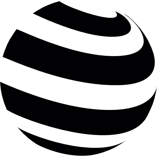 512x512 Striped Sphere Icons Free Download