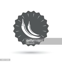 200x200 Hot Chili Pepper Sign Spicy Food Symbol Stock Vectors