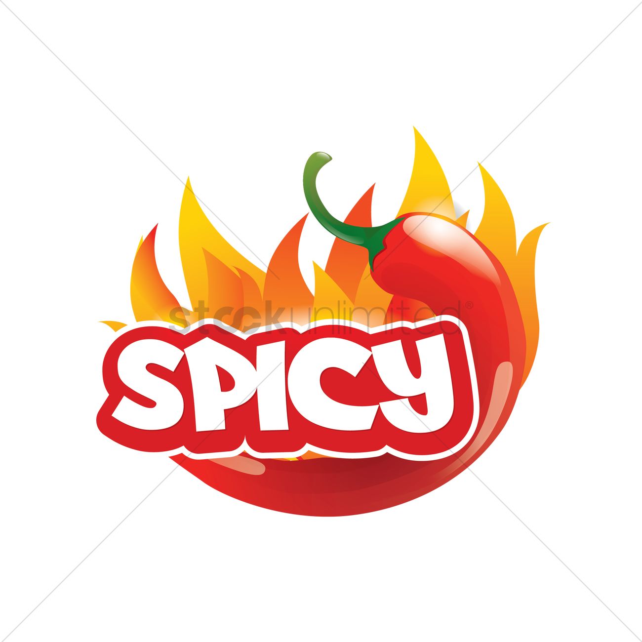 1300x1300 Hot Chilli Icon Vector Image