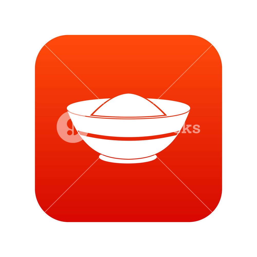 1000x1000 Indian Spicy Icon Digital Red For Any Design Isolated On White