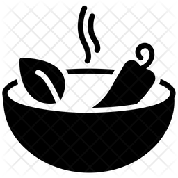 256x256 Spices Icon Of Glyph Style