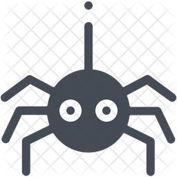 256x256 Spider Icon Of Colored Outline Style
