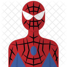 256x256 Spider Man Icon Of Flat Style