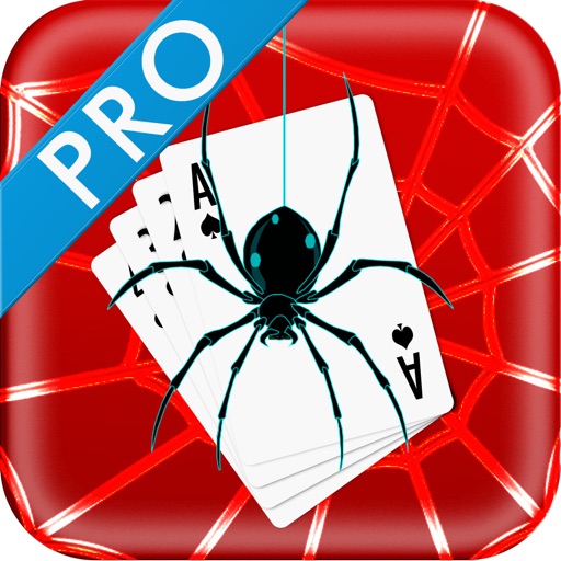 512x512 Spider Solitaire Black Cards Pro