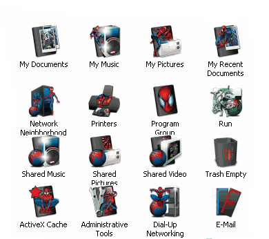 390x346 Spider Man Icon Pack For Desktop