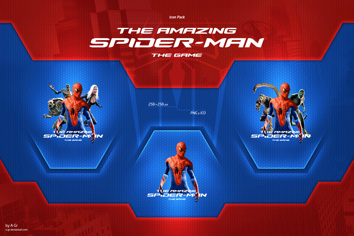 1500x1000 The Amazing Spider Man Icon Pack