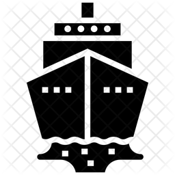 256x256 Ship Oil Spill Icon Of Glyph Style