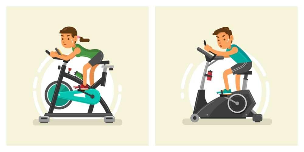 Stationary Bike Vs Spin Bike How Do They Differ 1000x500 Stationary Bike Vs Spin Bike How Do They Differ