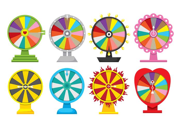 700x490 Spinning Wheel Icon Vectors