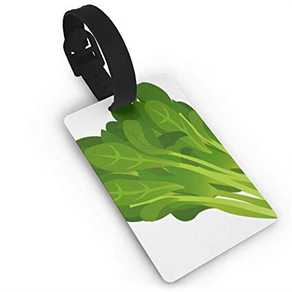 Physhen Food Fresh Spinach Icon Pvc Luggage Tags 425x425 Physhen Food Fresh Spinach Icon Pvc Luggage Tags