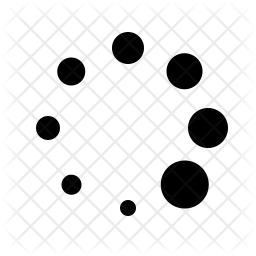 256x256 Spinner Icon Of Line Style