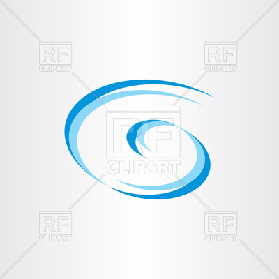 400x400 Water Wave G Spiral Icon Vector Image Of Icons And Emblems