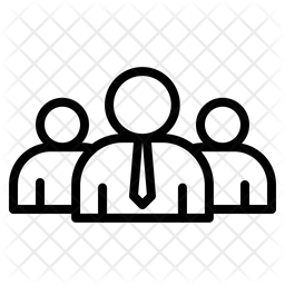 256x256 Project, Team, Management, Users, Head, Spirit Icon Of Line Style