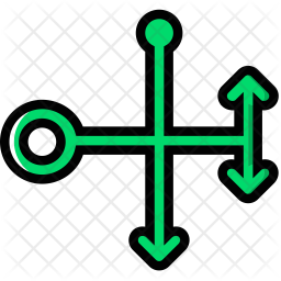 256x256 Spirit Icon Of Colored Outline Style